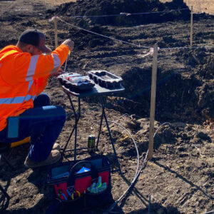 Direct Burial Fiber Cable Repair